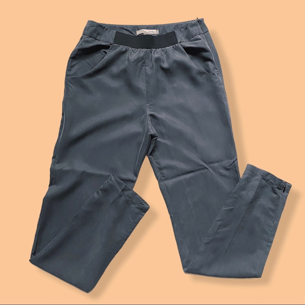 Forever 21 Gray High Wasted Trousers